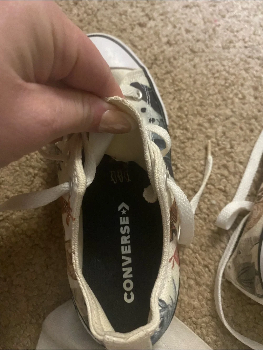 Converse- safari theme- youth 2- EUC